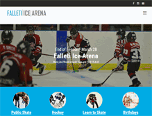 Tablet Screenshot of bataviaicearena.com